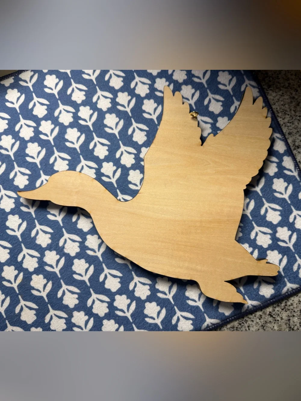 Woodland Duck Layered Laser Cut Decor
